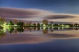 Lower Reach Basin At Night_22860